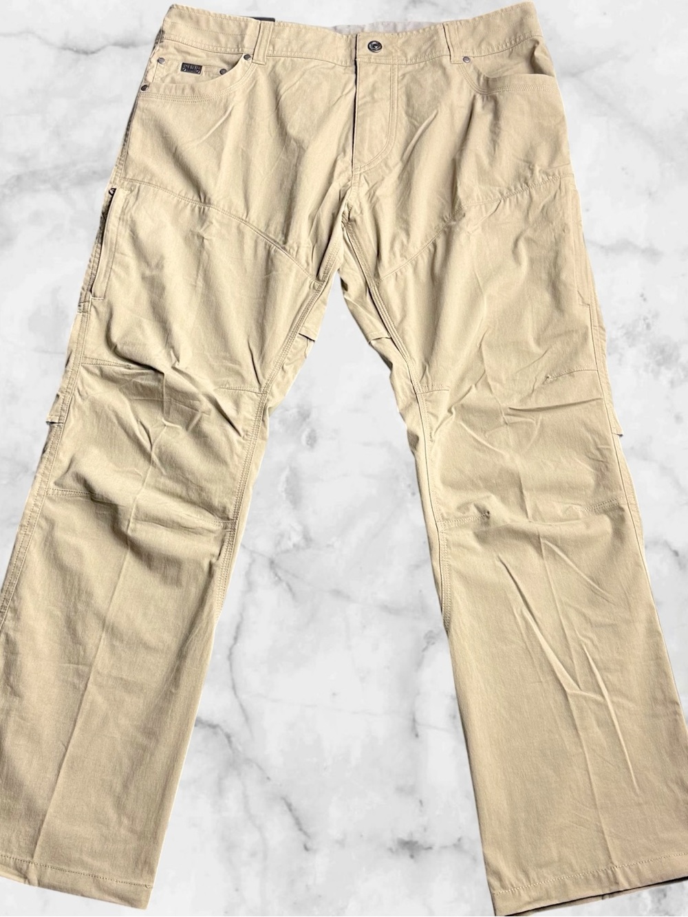 KÜHL Konfidant Air Pants Mens 38x30 Tan Klassik Fit Hiking Vented NWT
